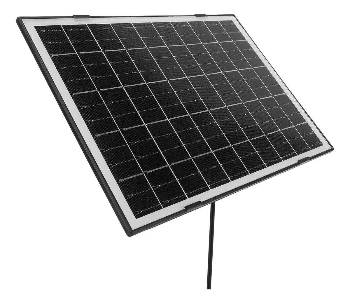 Placa solar do kit em ângulo
